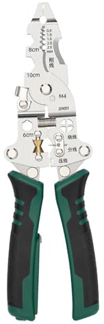 Spellafili Pieghevole 11 IN 1 Con Pinza Per Misurazione Elettricità Tagliare Cavi Tiranti Forbici Elettricisti Strumento Multiuso La Casa Strumento Portatile Con Capacità