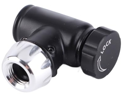Generic GIYO Leichter Fahrradventil-Aufblaskopf für Schnelles Aufpumpen von Reifen, Tragbare CO2-Pumpe für US-/Französisch-Mund – Ideal für Radfahrer und Pendler