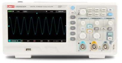 Oscilloscope à mémoire numérique UNI-T UTD2052CEX+ - Oscilloscope à mémoire numérique 50 MHz