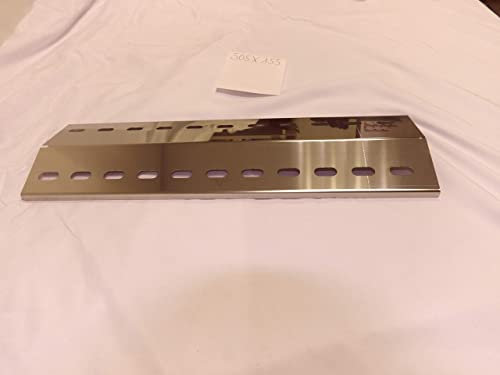 HZ1bbq.de Edelstahl Grillblech Landmann 12344ALDI Atracto Flammenverteiler Brennerschutz Tropfschutz Aromaschiene Flammenblech Gasgrill Flavorizer Bar Gasgrill Ersatzteile