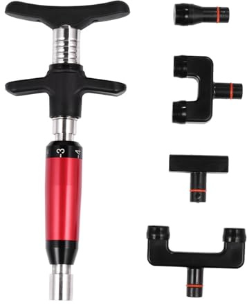 Manuell Kiropraktor, Massageapparat I Rostfritt Stål, Massageapparat För Ryggradsjustering Med Fyra Repeterbara Massagehuvuden(Hand quad)