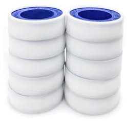 BDXMKS Dichtungsband 10 stücke Wasserhahn Dichtung Gewinde Band Rolle Sanitär Klempner Fitting for Wasser Gas Pipeline Link Dicht Band Versiegelungen Wasser Rohr