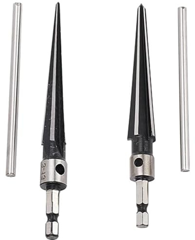 Kegelreibahle, T-Griff, Reibahle, Bohrer, 5–16 mm, 3–13 mm, Handreibahle, konische Reibahle, 6 Nut-Lochreibahle, 2 Stück