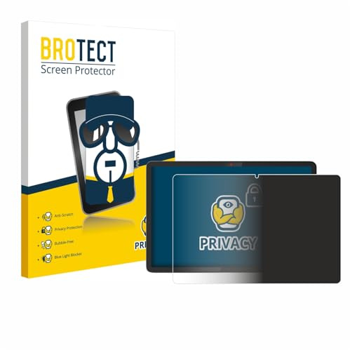 brotect Protection Anti-Espion pour Lenovo Chromebook Duet 11M889 | Anti-Spy Protection d'écran Made in Germany Privacy Film Écran de Confidentialité Clair