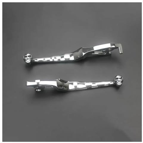 Motorrad Bremshebel Für Suzuki Für Boulevard S50 S83 C90 Für Intruder 800 1400 1500 1990-2009 Motorrad Bremse Kupplung Hebel Motorrad Kupplungsbremshebel(Chrome)