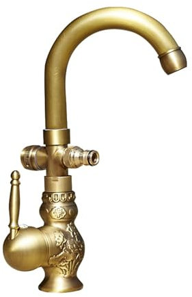 WNYAILLL Wasserzapfsäule für Garten, Wassersäule für den Garten, Stand Wasser Zapfsäule Säule, Wasserzapfsäule Garten, Terrasse, Zierbrunnen, Standbrunnen Garten