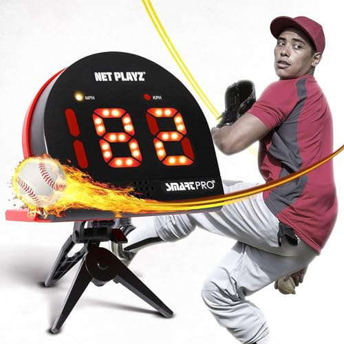 NET PLAYZ Baseballradare, Trainingsgeräte mit Geschwindigkeitssensoren | Baseball Geschenke, Hightech-Gadgets und Ausrüstung für Baseballspieler