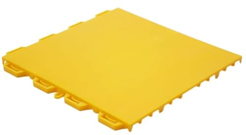 Piastrelle per pavimenti in plastica ad incastro, antiscivolo, modulari, per garage, patio e aree gioco