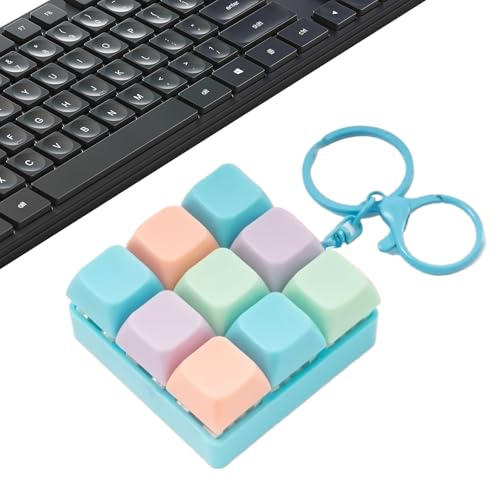 Fidget Collectable Gadget Removable Keyring Pendant Fidget for Work, School, Teenagers, Adults, Children & Backpack