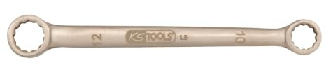 KS Tools 963.7493 BRONZEplus Doppel-Ringschlüssel gerade 17x19 mm