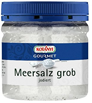Kotanyi Meersalz grob jodiert 400ccm Dose