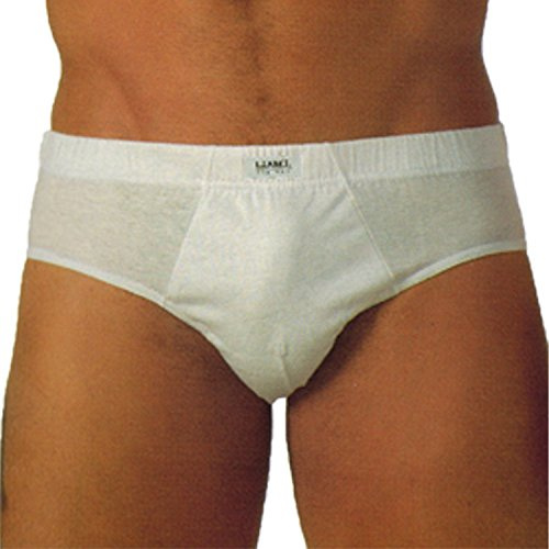 Liabel, 6 Paia di Slip Uomo in Puro Cotone Filo di Scozia.
