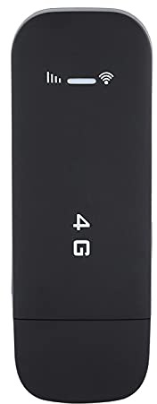 Mini Travel Router, LTE 4G USB Mobile WiFi Hotspot Wireless Internet Router Devices for Win 2000/2003/XP/Vista/7/10 for Mac OS 10.4 or Higher Linux, WiFi Smart Router(with WiFi)