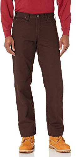 Dickies Men's Relaxed Fit Straight-Leg Duck Carpenter Jean