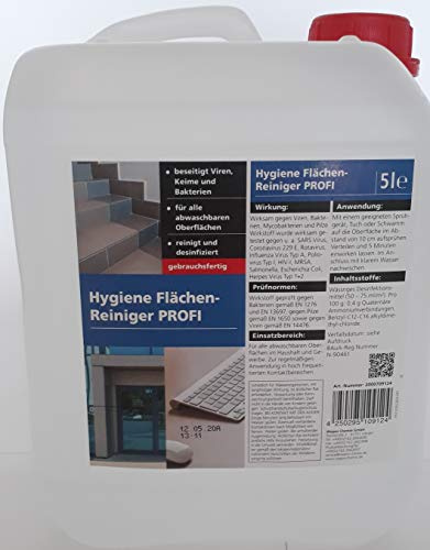 Hygiene Flächen-Reiniger PROFI 5 Liter