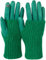styleBREAKER Kuschelige Damen Touchscreen Handschuhe mit abnehmbaren Strickstulpen, warme Winterhandschuhe für eisige Tage 09010022, Farbe:Dunkelgrün