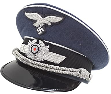 Military Surplus Bundeswehr Schirmmütze 2. Weltkrieg (Air Force Blue, 57cm)
