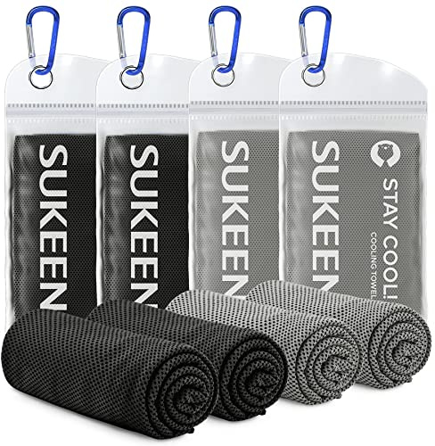 Cooling Towel (40x12), Ice Towel, Soft and Breathable Chilly, Microfiber Towel for Yoga, Sport, Running, Gym