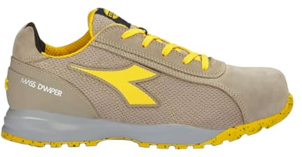 Utility Diadora Unisex Glove MDS Text Low S1p HRO SRC Sneaker, Moon Rock Grey, 44 EU