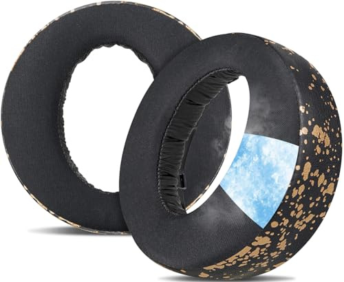 SOULWIT Almohadillas de Gel Refrigerante Repuesto Auriculares Inalámbricos para Sony PlayStation 5 PS5 Pulse 3D, Recambio Almohada Cascos para los oídos con Espuma para el Aislamiento del Ruido