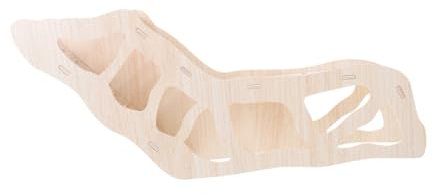 BUGUUYO Cachette Bois pour Hamster Et Rat Échelle Escalade Multifonction Habitat pour Petits Rongeurs Maison Confortable Et Ludique