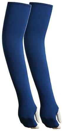 Gyios Arm Sleeve Eiskühlung Sport Ärmel Radlauf Basketball Armwärmer Sommer Uv -schutz Volleyball Fahrrad Manschetten Männer Frauen Frauen-blau