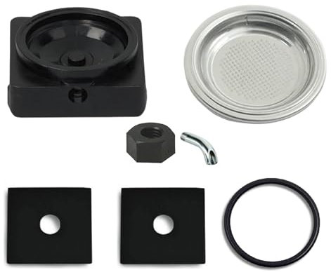 RicambIT Kit Ricambi Manutenzione Compatibile Con Didiesse Frog - Porta Cialda - Filtro Doccia - Dado - Guarnizione - Beccuccio - 2 Spessori