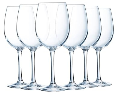Chef & Sommelier - Collection Cabernet - 6 verres à pied Tulipe 25 cl - Fabriqués en France - Emballage renforcé