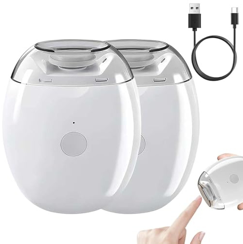 Elektrische Nagelfeile, 3 in 1 Nagelknipser Automatisch Schneidend, Elektrische Nagelfeile, Nagelschneider Elektrisch für Kinder Senioren Erwachsene.