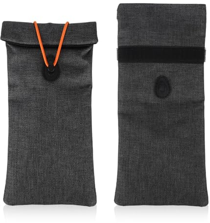Fukaisu 2pz Sacchetti Faraday per Telefoni, Borsa Impermeabile Bloccante RFID Protezione Anti-Tracciamento e Privacy per Smartphone