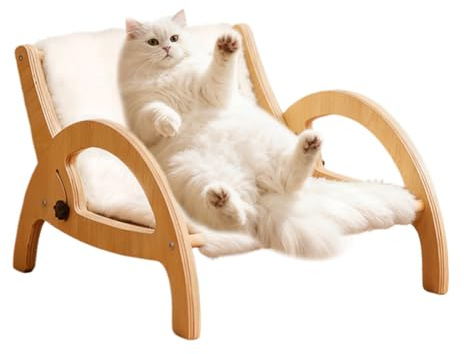 Katt soffa | sisal justerbar loungestol – kattsoffa med klösfunktion och klössäng | för husdjur för att slipa, berikande spel och skydd för, väggmatta