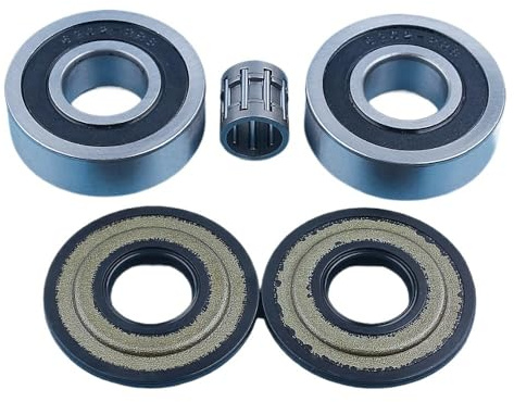 5st Vevaxel Kullager Oljetätning Nålsats for Husqvarna 445 445e II 450 450e Motorsåg 544062001 Reservdel
