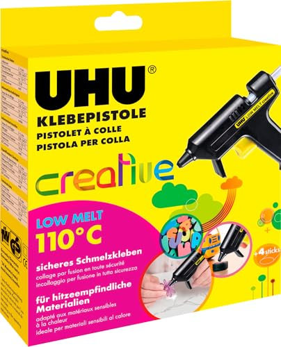 UHU Klebepistole (Niedrigtemperatur, Creative, Low Melt 110° C)