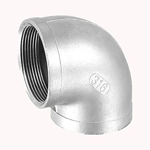 Edelstahl Gewindefittings 90° Winkel IG+IG 2