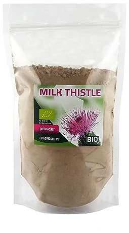 BIO Mariendistelsamen gemahlen 100% EU ORGANIC Silybum marianum (900G)