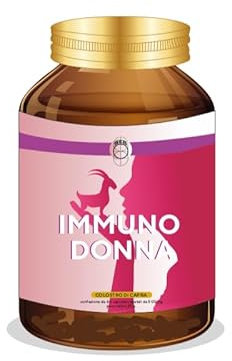 SEB - IMMUNO DONNA - Integratore alimentare da 60 capsule - Rimedio naturale per disturbi legati al ciclo mestruale e alla menopausa