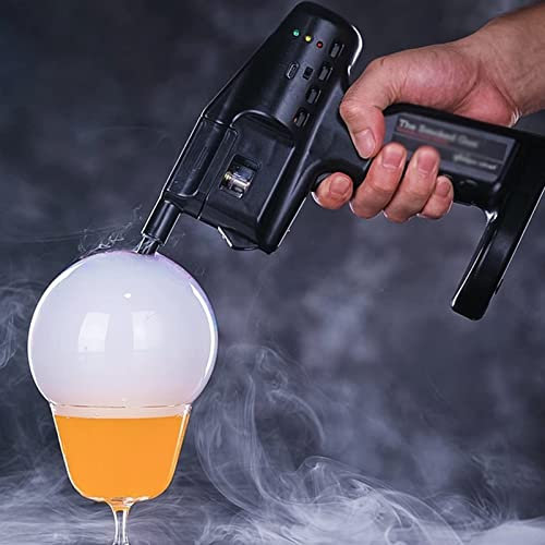 ANUU Fumoir de Cuisine Portable pour Faire des Bulles et de la fumée Ensemble d'outils de Bricolage Kit de Bulles pour Cocktail, Whisky, Viande, Pizza et Cuisson des Aliments