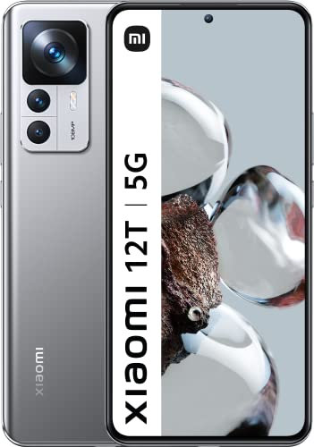 Xiaomi 12T 256GB Handy, Silber, Silber, Android 12