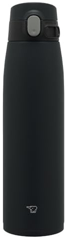 Zojirushi SM-VS95-BA Water Bottle, One-Touch Stainless Steel Mug, Seamless, 32.4 fl oz (950 ml), Black