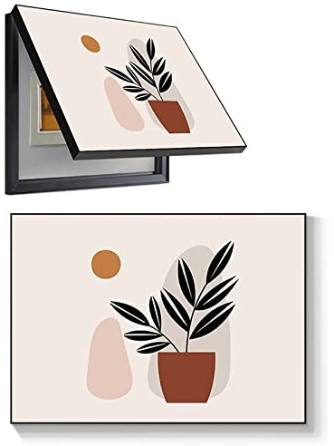 SJASD Compteurs De Boîte Électrique De Couvercle Décoratif Couvercle Compteur Électrique Tableau Électrique Cacher Peintures,Coffret De Distribution Électrique Décoration de Peinture