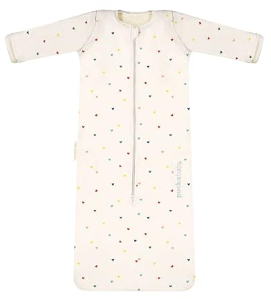 PUCKABABY - Baby/Kinderschlafsack 6 Monate-2,5 Jahre - Bag 4 Seasons - Ganzes Jahr - 0.25-2.5 TOG - Baumwolle und Teddy Stoff
