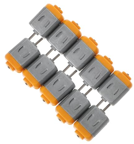 UPKOCH 10pezzi Motore Alta velocità per Auto Giocattolo e Barche Motori Elettrici per Modelli Precisione e Affidabilità Funzionamento con Batterie o Pannelli