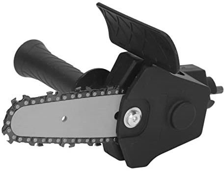 Electric Drill to Saw Adapter, Convert Electric Drill Into Electric Chainsaw, Small Size, Portable and Convenient with Easy Assembly and Stainless Steel Plastic Handle for DIY
