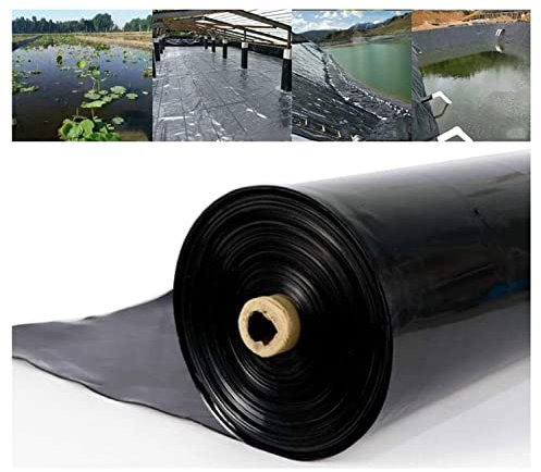 Gartenteich Fischteich, Undurchlässige Teichfolien, Durchstoßfeste Flexible PVC-Häute, Bodenschutzfolie Aus Kunststoff, Für Kleine Teiche, Koiteiche, Wassergärten, 52 Größen
