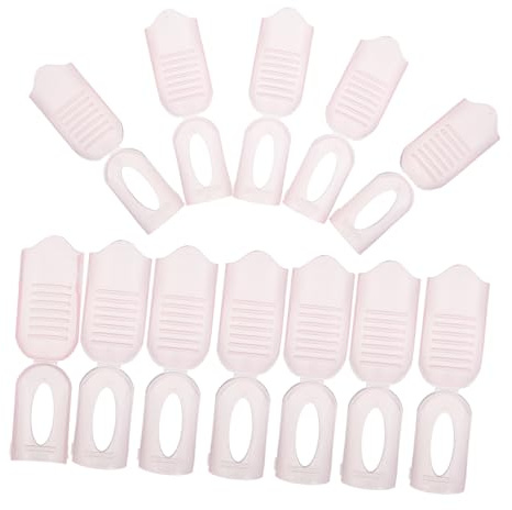MERRYHAPY 20pièces Outils Pour Retirer Vernis à Ongles Clips Réglables Pour Enlever Vernis Gel Uv Pince à Ongles Pour Retrait Facile