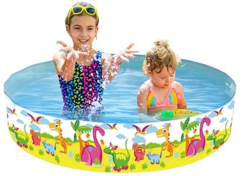 Piscine per - Piscina di Piccoli | Piscina Gonfiabile per I | Vasca Gonfiabile lati con Progettazione Animale e Attività Giardino Terrazza Posteriore