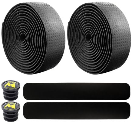 Handlebar Tape Bicicletta,Nastro Manubrio Bici da Strada MTB,Nastro Manubrio per Bicicletta,Cinturino Manubrio Bici Autoadesivo,Involucro per Biciclette per Bic,Cinghie del Manubrio de Bicicletta