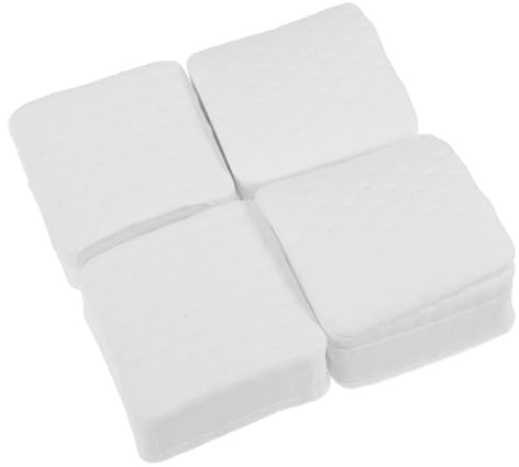 Homoyoyo 5 Stück-packung Weiche Baumwolle Nagellackentferner Tücher für Gel Nägel Fusselfreie Reinigungspads mit Schneller Entfernungseffizienz für Zuhause und Unterwegs