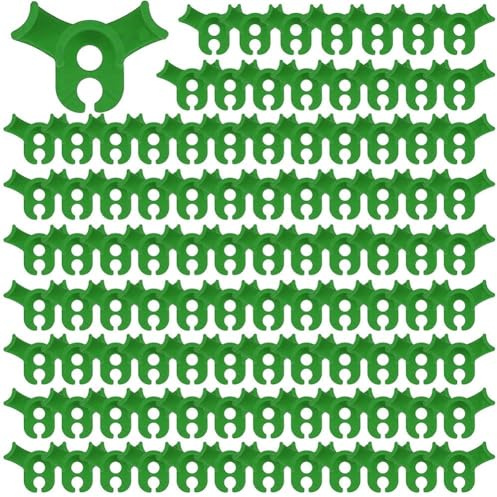 FUBESK Clips de entrenamiento de bajo estrés para ramas de plantas, dobladoras de soporte de plantas de 90 grados, paquete de 100 unidades para rosas, orquídeas, peonías, brotes de tomate y árboles