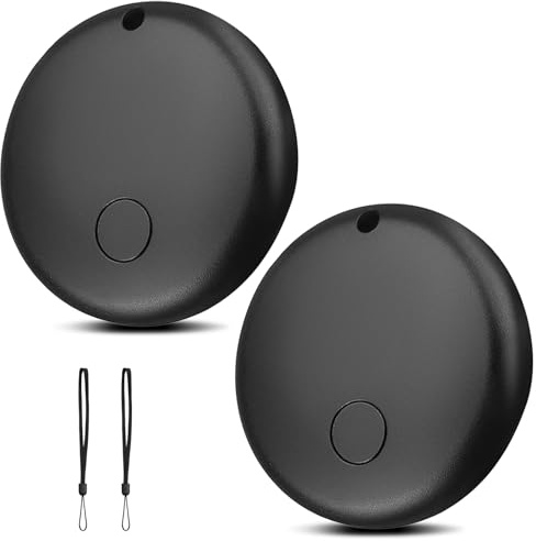 2PCS Gbformat Tracker Tag Android Smart Tag, Smart TrackerTag Localizzatore GPS per Android Funziona con Google Dov'è App Bluetooth Tracker Compatibile con Trova Dispositivo per Chiavi/Portafogli